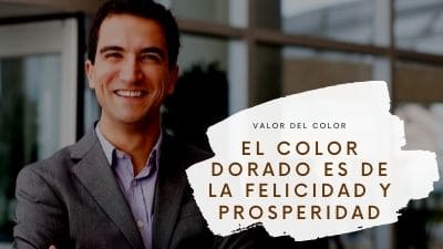 color dorado prosperidad