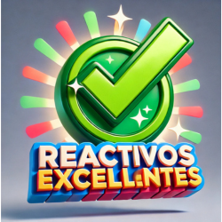 Estadísticas de reactivos en exámenes educativos.